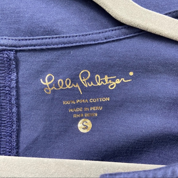 Lilly Pulitzer navy blue boat rope dress. Small - Picture 6 of 6